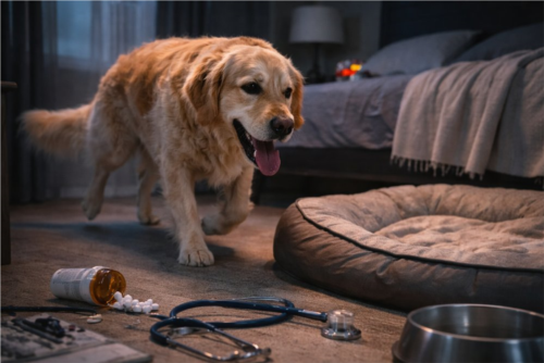 چرا سگ‌ها شب‌ها بی‌قرار می‌شوند