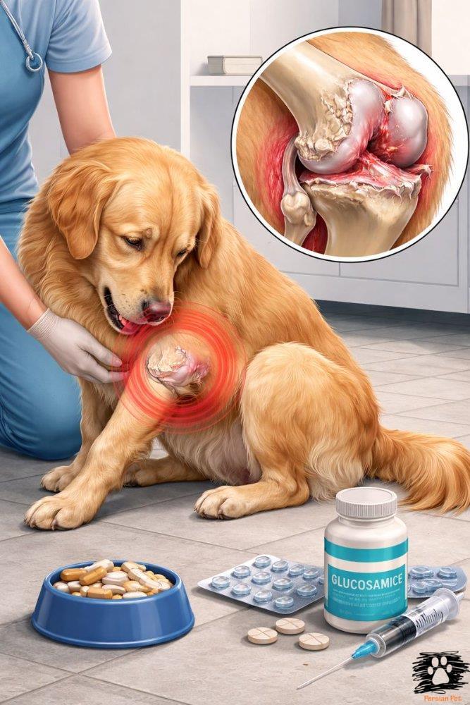 آرتروز مفصل زانو در سگ‌ها؛ تشخیص، درمان و مدیریت بالینی