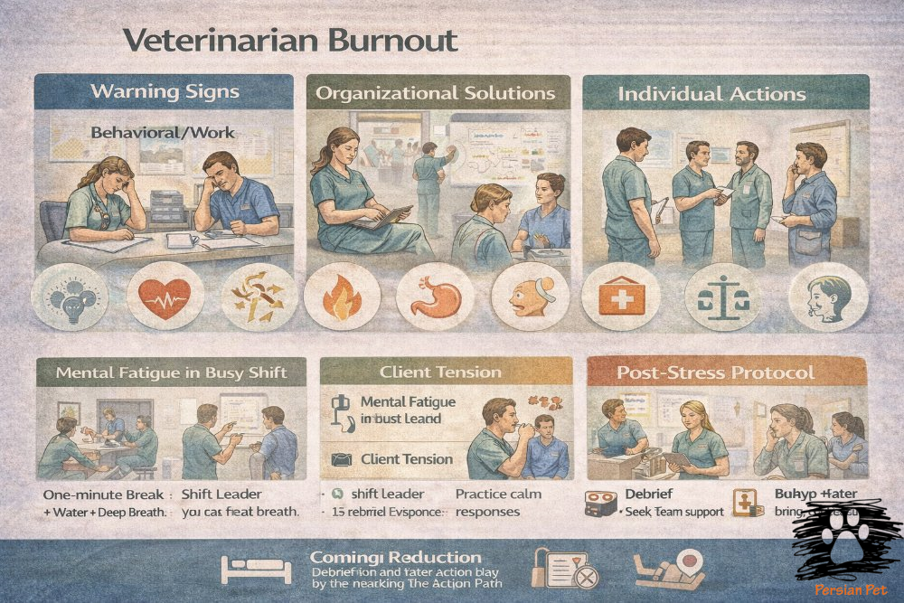 فرسودگی شغلی در دامپزشکی؛ راهکارهای عملی
