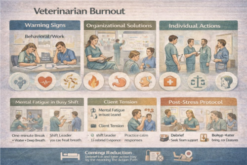 فرسودگی شغلی در دامپزشکی؛ راهکارهای عملی