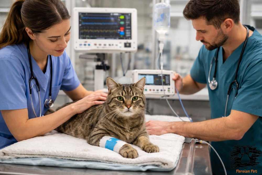 نارسایی مزمن کلیه گربه