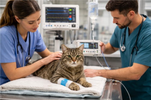 نارسایی مزمن کلیه گربه