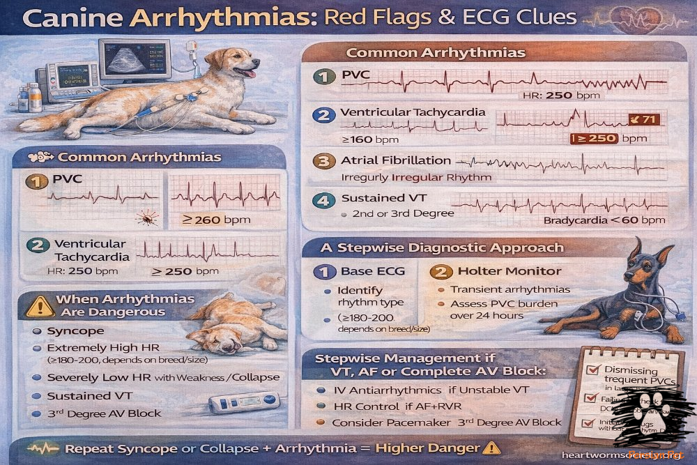 آریتمی در سگ؛ چه زمانی خطرناک است؟
