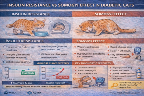 Somogyi Effect در گربه دیابتی | تشخیص تخصصی