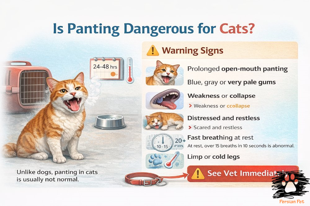 نفس‌نفس زدن گربه خطرناک است؟