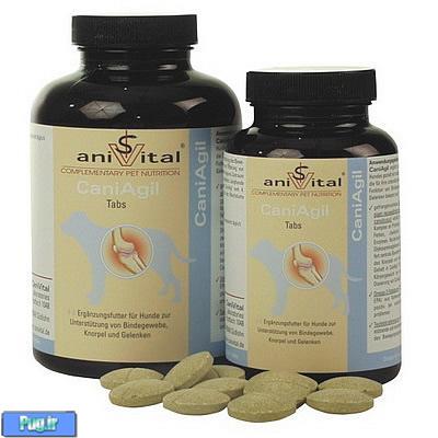 مکمل دارویی برای رشد عضلات و استحکام مفاصل سگهای 